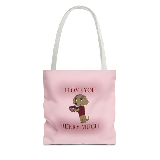 I LOVE YOU BERRY MUCH Tote bag