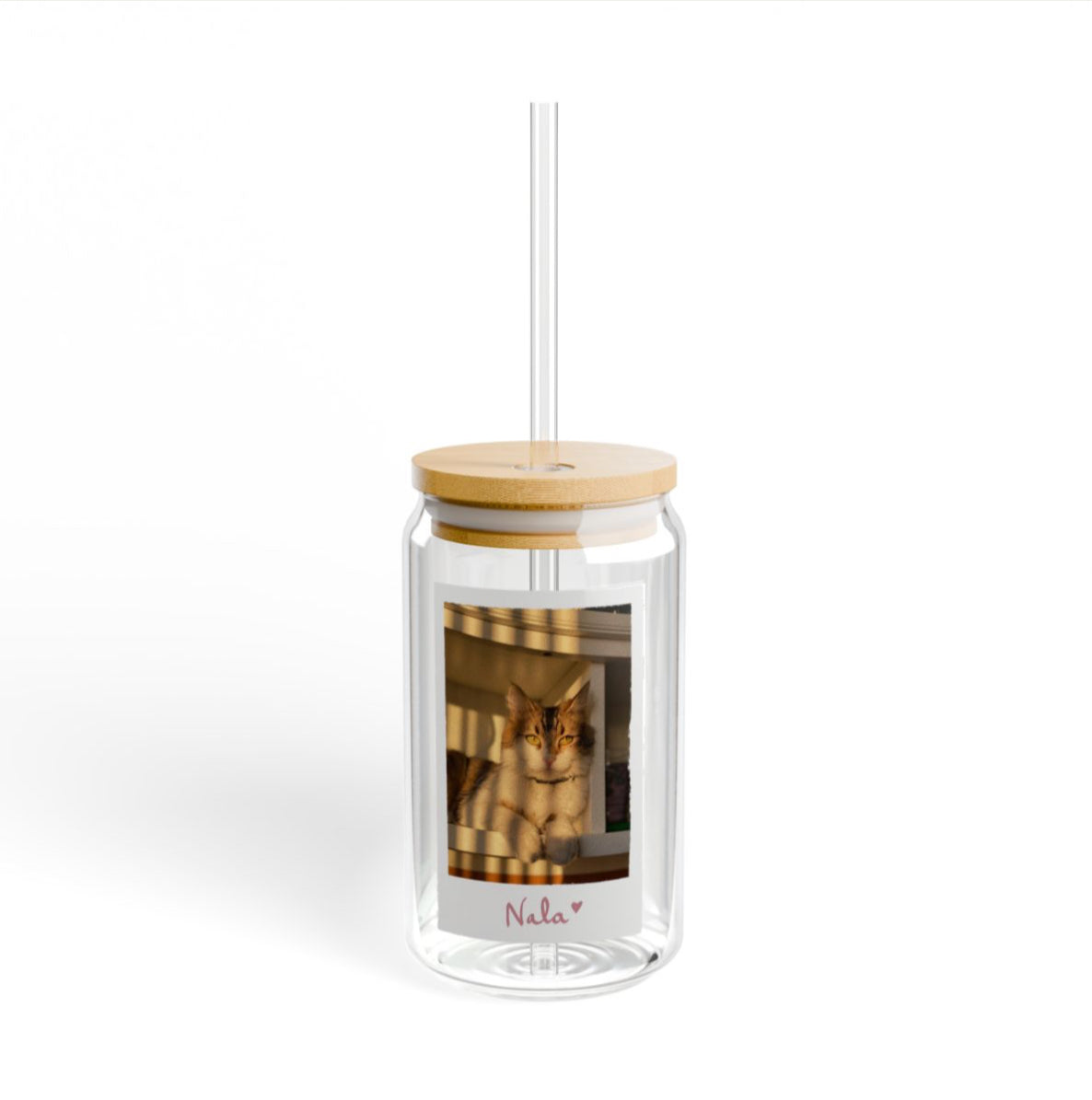 Customizable sipper glass